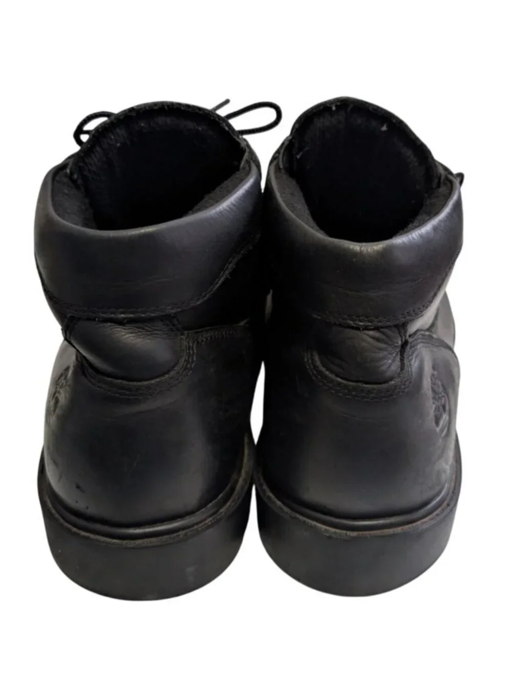 Timberland Mens 11.5 Black Leather Waterproof Chukka Boots Gorpcore Workwear